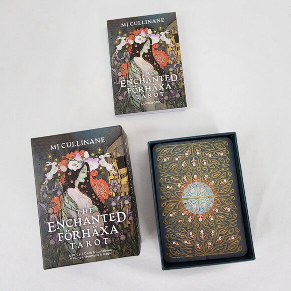 The Enchanted Forhaxa Tarot Cards by MJ Cullinane Deck Guidebook Nordic Folklore - Picture 4 of 11